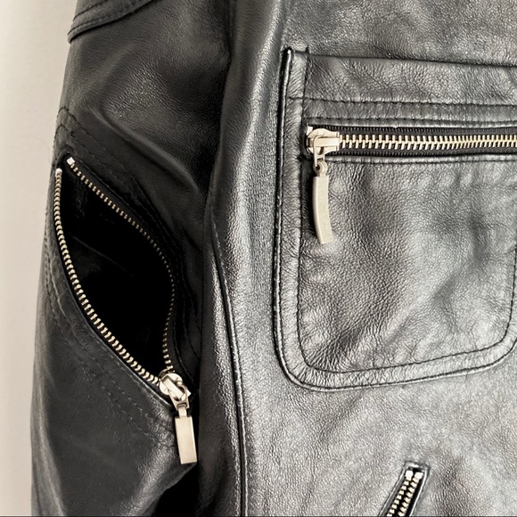 Authentic Leather Moto Jacket - Picture 2 of 8